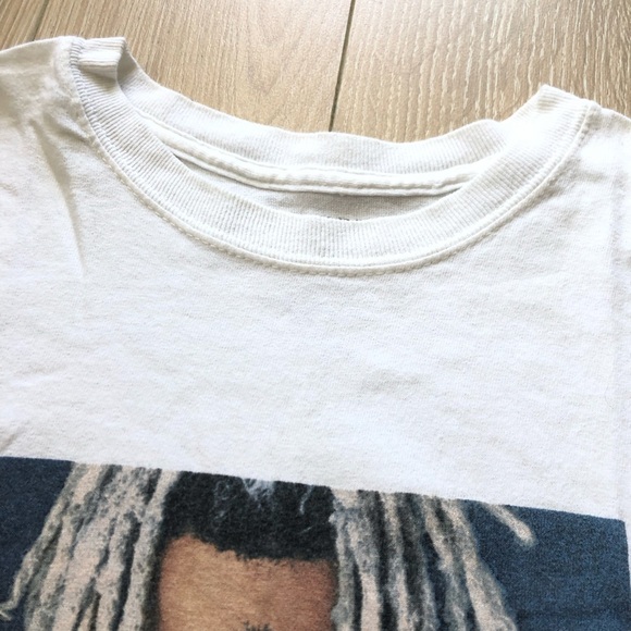 XXXTantacion Portrait T-Shirt in White Size S - Picture 7 of 10